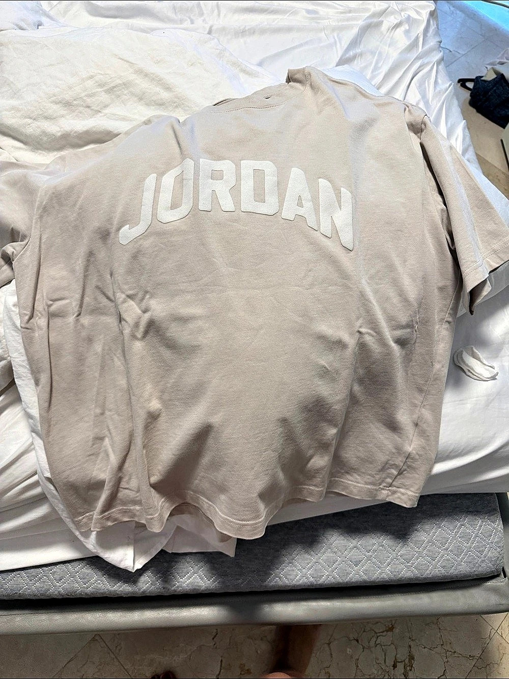 Jordan Graphic Short Sleeve Tee Gray